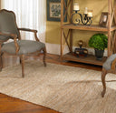 Tobais - Rescued Leather & Fabric Rug - Uttermost - Accent Rugs - Elite Enclave Home