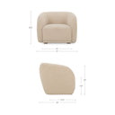 Faye - Accent Chair - Beige - Moe's Home Collection - Accent Chairs - Elite Enclave Home