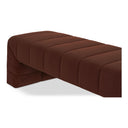 Verity - Bench - Warm Brown - Moe's Home Collection - Upholstered Benches - Elite Enclave Home