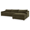 Farrow - Right Sectional - Cedar Green - Moe's Home Collection - Stationary Sectionals - Elite Enclave Home