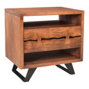 Madagascar - Nightstand - Brown - Moe's Home Collection - Accent Nightstands - Elite Enclave Home