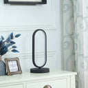 Metal Desk LED Table Lamp - Black