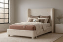 Penny - Boucle Fabric Bed - Meridian Furniture - Upholstered Beds - Elite Enclave Home