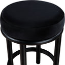 Monette - Counter Stool With Black Base - Meridian Furniture - Counter Height (24" - 27") - Elite Enclave Home