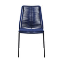 Metal Outdoor Dining Chair (Set of 2) - Blue