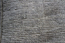 Wool Cube Pouf Ottoman - Gray