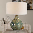 Tausha - Table Lamp - Green - Uttermost - Table Lamps - Elite Enclave Home