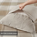 Urban Cabin - 9 Piece King Comforter Set - Neutral