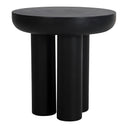 Rocca - Cement Side Table - Black - Moe's Home Collection - Side Tables - Elite Enclave Home