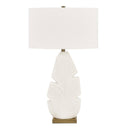 Palm Leaf - Table Lamp - White - Uttermost - Table Lamps - Elite Enclave Home