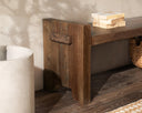 Marsa - Wood Bench - Natural - Classic Home - Accent Benches - Elite Enclave Home