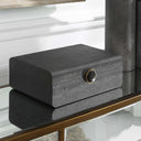 Lalique - Shagreen Box - Black