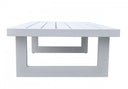 Aluminum Outdoor Coffee Table - White