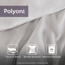 Laurel - California King 7 Piece Tufted Comforter Set - Plum