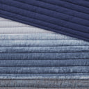 Saben - California King 8 Piece Quilt Set With Bed Sheets - Navy - Madison Park Essentials - Quilts & Shams - Elite Enclave Home