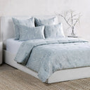 French Herringbone - Comforter Euro Sham - Storm - Classic Home - Quilts & Shams- Elite Enclave Home