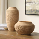 Sandstone Flow - Terracotta Vase - Uttermost - Vases & Jars - Elite Enclave Home
