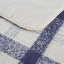 Bloomington - Faux Mohair to Sherpa Throw - Blue - Woolrich - Throws - Elite Enclave Home