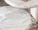 Huxley - Marble Round Accent Table - Classic Home - Accent Tables - Elite Enclave Home