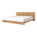 Plank - King Bed - Natural Oak - Moe's Home Collection - Slat Beds - Elite Enclave Home
