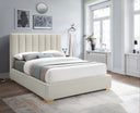 Pierce - Bed - Meridian Furniture - Upholstered Beds - Elite Enclave Home