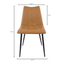 Alibi - Dining Chair (Set of 2) - Tan - Moe's Home Collection - Chair Sets - Elite Enclave Home