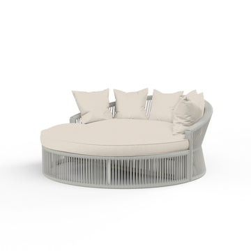 Miami - Daybed, With Self Welt - Echo Ash / Pearl Silver