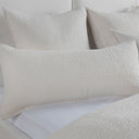 Danica - Euro Sham - White - Bone - Classic Home - Quilts & Shams- Elite Enclave Home