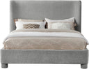 Penny - Chenille Fabric Bed - Meridian Furniture - Upholstered Beds - Elite Enclave Home
