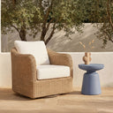 Ruth - Outdoor Side Table - Blue - Moe's Home Collection - Side Tables - Elite Enclave Home