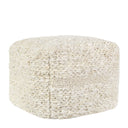 Poufs - Sinclair Pouf - Ivory - Classic Home - Accent Poufs - Elite Enclave Home