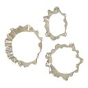 Ripple Effect - Wall Art (Set of 3) - Silver - Uttermost - Wall Decor- Elite Enclave Home