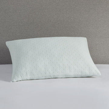 Queen Rayon From Shredded Memory Foam Pillow - Ivory