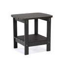Plastic Outdoor Side Table - Black