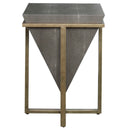 Bertrand - Shagreen Accent Table - Uttermost - Accent Tables - Elite Enclave Home