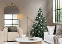 Adjustable Traditional Shaped Floor Lamp With Rust Drum Shade - Rust - HomeRoots - Floor Lamps - Elite Enclave Home