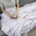 Sachi - Oversized Throw - Blush - Madison Park - Throws - Elite Enclave Home