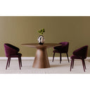 Otago - 54" Round Dining Table - Natural Walnut - Moe's Home Collection - Dining Tables - Elite Enclave Home