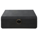 Lalique - Shagreen Box - Black
