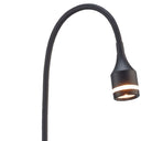 Metal LED Adjustable Desk Lamp - Matte Black