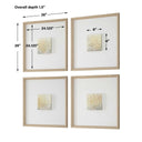 Now & Then - Abstract Art (Set of 4) - Uttermost - Framed Print Sets- Elite Enclave Home