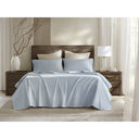 California King Sateen Sheet Set - Blue
