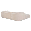 Matina - Lounge Modular Sectional - Oatmeal - Moe's Home Collection - Stationary Sectionals - Elite Enclave Home