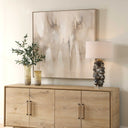 Embark - Hand Painted Abstract Canvas - Black / Brown / Gray / Woodtone - Uttermost - Canvas Art - Elite Enclave Home