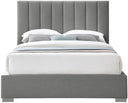Pierce - Bed - Meridian Furniture - Upholstered Beds - Elite Enclave Home
