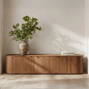 Theo - Media Bench - Brown - Moe's Home Collection - Storage Benches - Elite Enclave Home