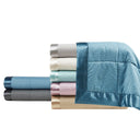Cambria Premium Oversized Hypoallergenic Down Alternative Blanket With 3M Moisture Treatment - Gray