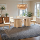 Corvina - Oak Veneer Dining Table - Meridian Furniture - Dining Tables - Elite Enclave Home