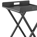 Aluminum Indoor Outdoor Tray Table - Gray