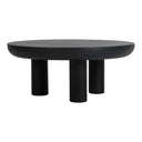Rocca - Cement Coffee Table - Black - Moe's Home Collection - Coffee Tables - Elite Enclave Home